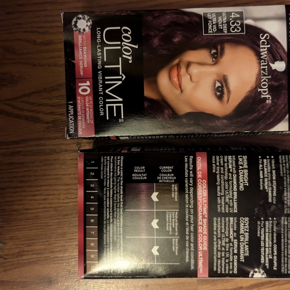 NIB Schwarzkopf Color Ultime Hair Color,4.33 Ultra Deep Violet, 1 Application - Picture 14 of 14